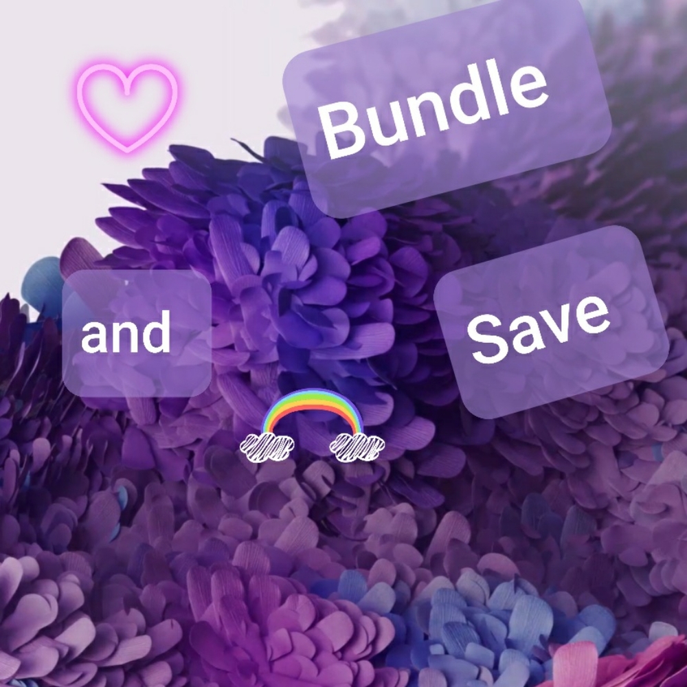 Bundle and Save 🤩🤩🤩💜💜💜💜